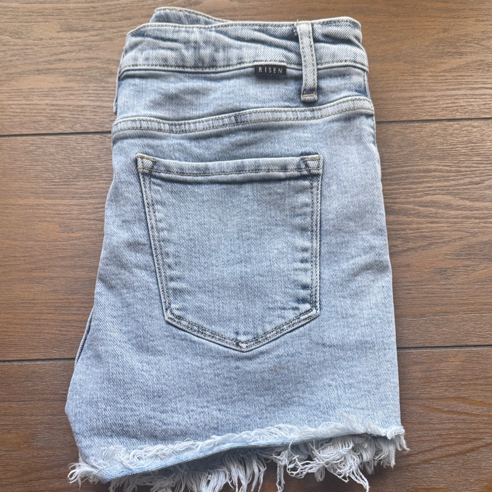 NWOT - Risen Light Blue Denim Shorts
